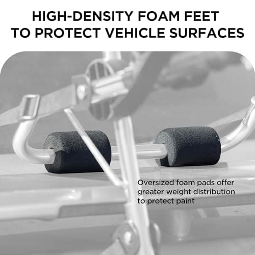 Young Aluminum 2-Bike Rack Trunk Mount, Hightweight for 2 Bicycles Up to 70 lbs Load 4