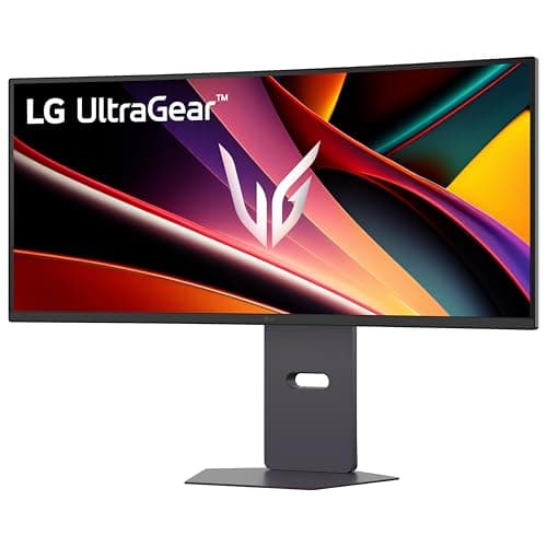 LG 34G600A-B 34-inch Ultragear WQHD (3440 x 1440) Curved Gaming Monitor 160Hz, AMD FreeSync Premium, HDR10, Built-in Speaker, Reader Mode, HDMI 2.1, DisplayPort, Tilt/Height/Swivel Stand, Black 4