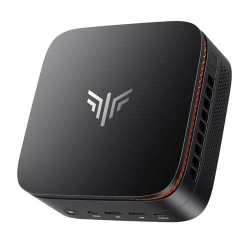 KAMRUI Pinova P1 Mini PC Computer, AMD Ryzen 3300U Processor, 16GB DDR4 RAM 256GB M.2 SSD, Mini Desktop Computer Support Triple 4K, USB-C, WiFi, Bluetooth, Ethernet, HTPC for Business, Education, Home