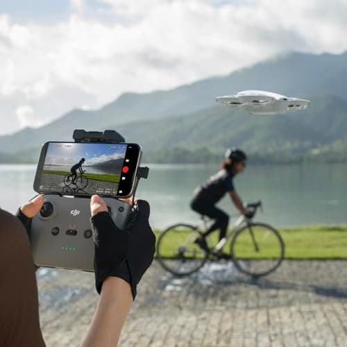DJI Neo Fly More Combo, Mini Drone with 4K UHD Camera for Adults, 135g Self Flying Drone that Follows You, Palm Takeoff, Subject Tracking, QuickShots, Stabilized Video, with RC-N3 and 3 Batteries 4