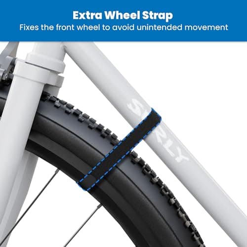 Mount-It! Bike Wall Mount Rack with Shelf and Hooks, Horizontal Indoor Bike Rack Garage Home, Space Saving Wall Mounted Hanger for a Single Road, Mountain or Other Bicycle with Extra Storage, Black 4