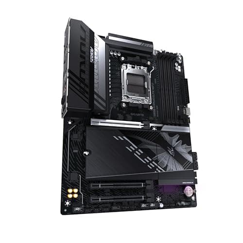 GIGABYTE B850 AORUS Elite WIFI7 Motherboard - AMD Ryzen 9000 Series CPUs, 14+2+2 Phases Digital VRM, up to 8200MHz DDR5 (OC), 1xPCIe 5.0 + 2xPCIe 4.0 M.2, 2.5 LAN, WiFi 7, USB 3.2 Gen 2x2 3