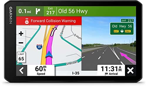 Garmin RV Cam 795 (Renewed), Large, Easy-to-Read 7” GPS Navigator, Built-in Dash Cam, Automatic Incident Detection, Custom RV Routing, High-Resolution Birdseye Satellite Imagery