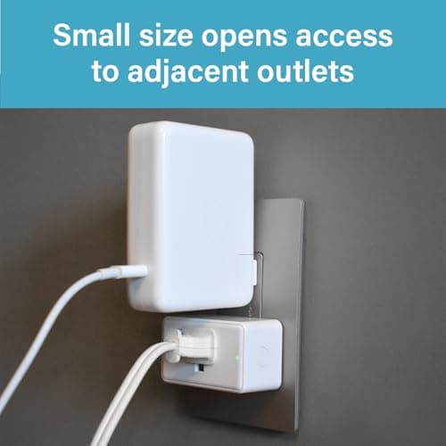 Legrand Radiant® Wi-Fi Matter Smart Plug Matter Hub Required 15A, Easy Setup, Enhanced Compatibility with Apple HomeKit, Google Home, Alexa & SmartThings, Easy Wi-Fi Connectivity w/ Matter (1 Pack) 2