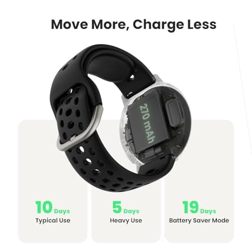 Amazfit Active 2 Sport Smart Watch Fitness Tracker for Android and iPhone, 44mm, 10 Day Battery, Water Resistant, GPS Maps, Sleep Monitor, 160+ Workout Modes, 400 Face Styles, Silicone Strap, Free App 3