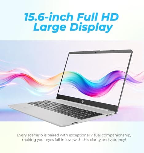 HP G9 Business Laptop | 15.6" FHD Display | Intel Celeron Dual Core Processor Series | 16GB RAM | 256GB SSD | Long Battery | Fast Wi-Fi 6 | Win11 Pro with MS Office | School, Business & Productivity 2