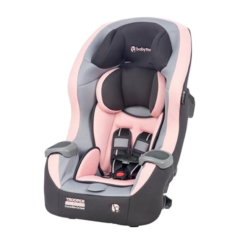 Baby Trend Trooper™ Slim 3-in-1 Convertible Car Seat, Quartz Pink
