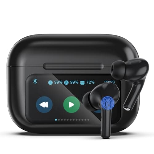 Ai Translation Earbuds Real Time 144 Languages & Accents Translator Earbuds with 8-Language Offline Translator Device Two Way, Auriculares de traducción for Language Learning Travel Business White