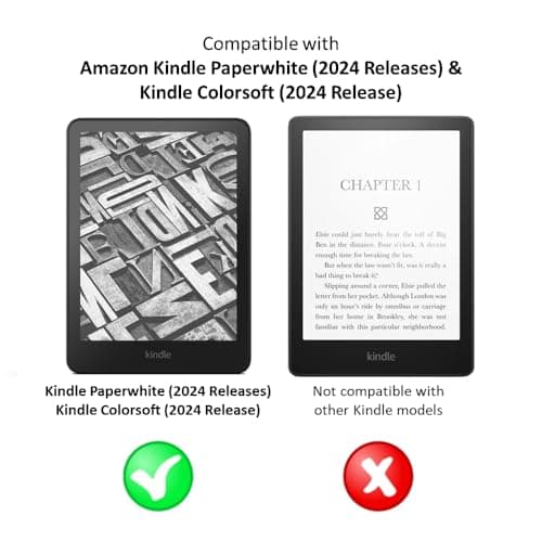 Antiglare Screen Protector (2 Pack), for Amazon Kindle Paperwhite (2024 Releases) and Kindle Colorsoft 3