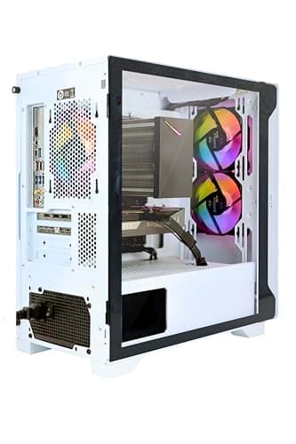 ZOTAC MEK AI-Enhanced Gaming PC Desktop Computer - NVIDIA GeForce RTX 5060, AMD Ryzen 5 7600 up to 5.1GHz, 16GB RGB DDR5, 1TB NVME M.2 SSD, 650W 80+ Gold PSU, WiFi 5,BT 5.2, Windows 11 Home 4