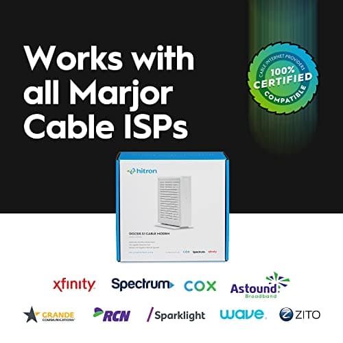 Hitron Ultimate WiFi Boost Bundle: CODA56 Multi-Gigabit Modem + HTEM5 Multi-Gigabit MoCA Adapters 3