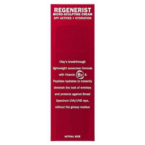 Face Moisturizer by Olay Regenerist Micro-Sculpting Cream Face Moisturizer with SPF 30 Broad Spectrum 1.7 oz 4