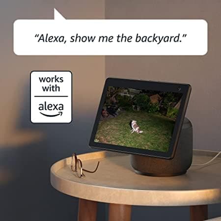 Blink Wired Floodlight Camera - Smart security camera, 2600 lumens, HD live view, enhanced motion detection, built-in siren, Works with Alexa – 1 camera (Black) 4