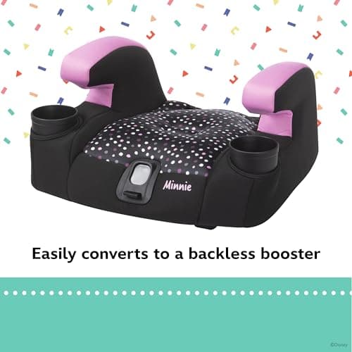 Disney Baby MagicSquad 3-in-1 Harnessed Booster Car Seat, Minnie Dot Party 2