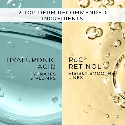 RoC Retinol Correxion Max Daily Hydration Anti-Aging Face Moisturizer with Hyaluronic Acid, Oil Free Skin Care Cream for Fine Lines, Dark Spots, Post-Acne Scars, Retinol Moisturizer, 1.7 Ounces 6