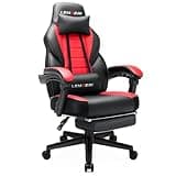 LEMBERI Video Game Chairs with footrest, Big and Tall Gamer Chair for Adults, 400lb Capacity, Racing Style Computer Chair with Headrest and Lumbar Support 5