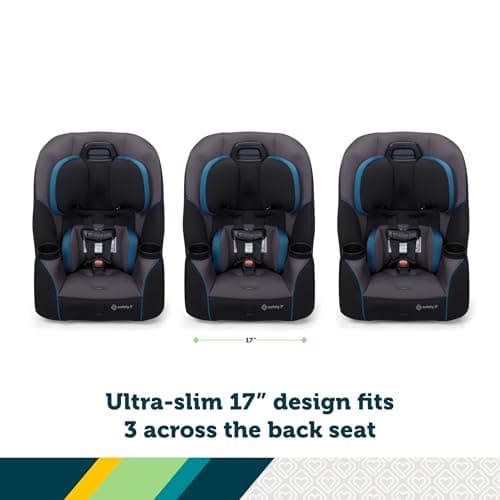 Safety 1st Crosstown Slim All-in-One Convertible Car Seat, Deep Sea 2