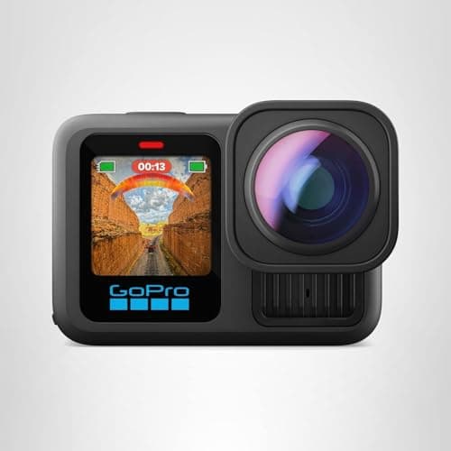 GoPro HERO13 Black Ultra Wide Edition - Waterproof Action Camera with 5.3K60 Video, 27MP Photo, Boosted 177-degree FOV + Compatability with HB-Series Lenses 5