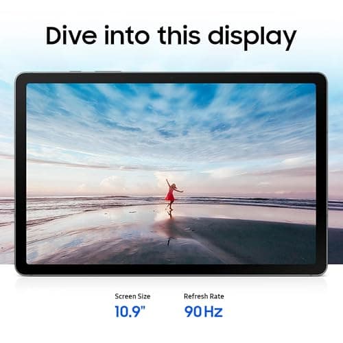 Samsung Galaxy Tab S10 Lite, 6GB RAM, 128GB, 2TB Expand, Long Battery Life, 10.9” LCD, S Pen for Note-Taking, Exynos 1380, Circle to Search, AI Tools, Gray 2