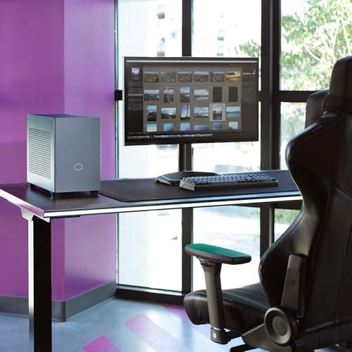 Cooler Master NR2 Pro Mini ITX – Intel Ultra 7 265F 2.4GHz (5.3 GHz Turbo) | Gigabyte RTX 5070 Ti 16GB & B860I AORUS PRO ICE| 32GB DDR5 6000MHz | 2TB Gen4 M.2 | WiFi | Windows 11 | 280mm AIO Gaming PC 12