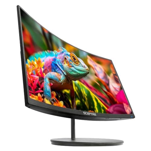 New! Sceptre Curved 27-inch Gaming Monitor 100Hz 1080p R1500 98% sRGB HDMI x2 VGA Build-in Speakers, VESA Wall Mount Machine Black 2026 (C275W-1920RN Series) 2