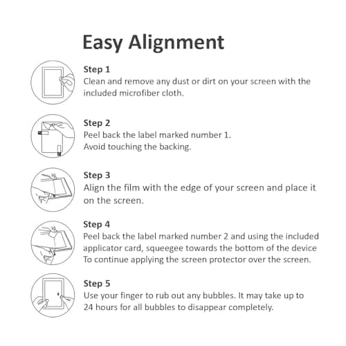 Antiglare Screen Protector (2 Pack), for Amazon Kindle Paperwhite (2024 Releases) and Kindle Colorsoft 4