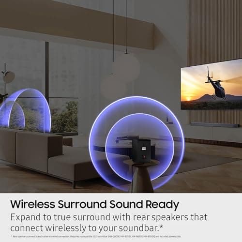 Samsung 9250S Wireless Rear Speaker Kit, Black (SWA-9250S/ZA, 2025) 5