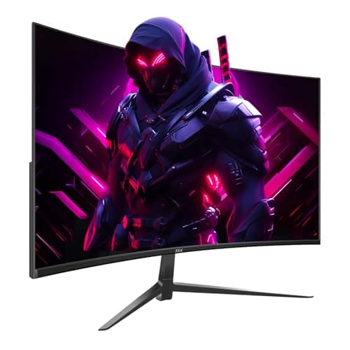 ZZA 27" Curved Gaming Monitor，Up to 280Hz, Full HD 1920x1080, Three Narrow bezels，FreeSync Premium - Ultimate Gaming Experience(No Speakers) 2