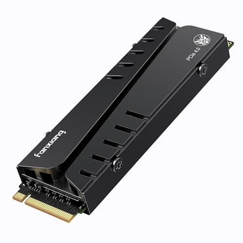fanxiang S770 1TB NVMe M.2 SSD for PS5 - with Heatsink and DRAM, Up to 7300MB/s, PCIe 4.0, Suitable for PS5 Memory Expansion, Game Enthusiasts, IT Professionals