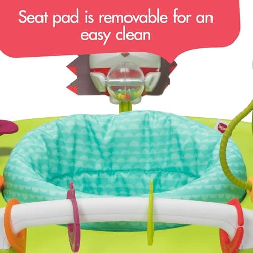 Tiny Love 4-in-1 Here I Grow Mobile Activity Center, Baby Walkers and Activity Center, Baby Activity Center with Interactive Toys and Developmental Activities, Meadow Days 5