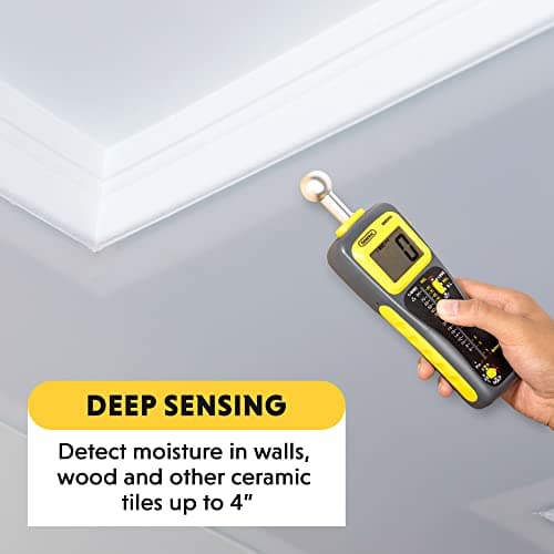 General Tools Moisture Meter MMD950 - Humidity Sensor - Pin Type / Pinless Device - Spherical Sensor 2