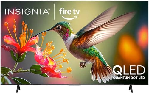 INSIGNIA 75-inch Class QF Series LED 4K UHD QLED Smart Fire TV with Alexa Voice Remote (NS75-UQFL26)