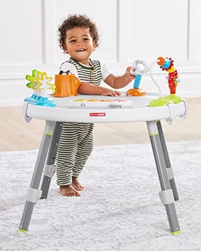 Skip Hop Baby Activity Center: Interactive Play Center with 3-Stage Grow-with-Me Functionality, 4mo+, Explore & More 5