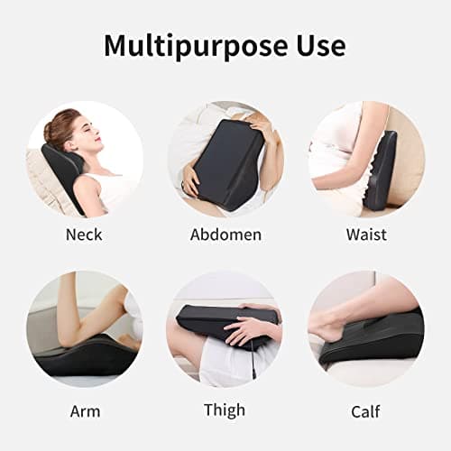 Boriwat Back Massager with Heat, 3D Kneading Massage Pillow for Back, Neck, Shoulder, Leg Pain Relief Deep Tissue, Gifts for Women Men Mom Dad 6