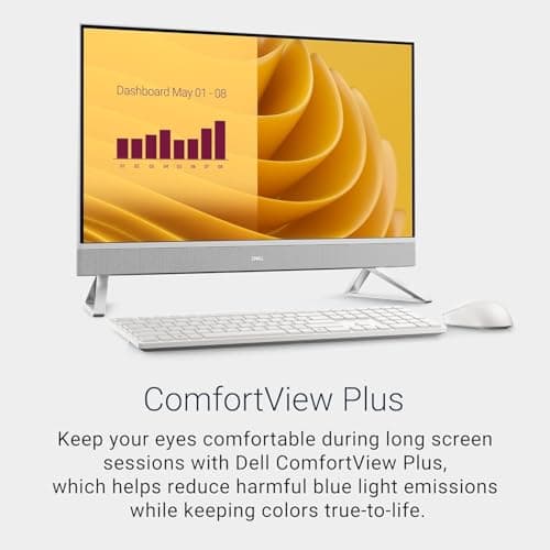 Dell 27 All in One Touchscreen Desktop Computer, 27" FHD IPS Touch Screen Display, Intel Core 7 150U, 32 GB DDR5, 1 TB SSD, NVIDIA GeForce MX570A GDDR6, Wi-Fi 6E, Wireless KB & Mouse, Windows 11 Pro 3