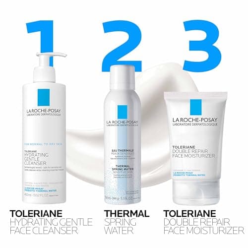 La Roche-Posay Toleriane Double Repair Face Moisturizer, Daily Moisturizer Face Cream with Ceramide and Niacinamide for All Skin Types, Oil Free, Fragrance Free 8