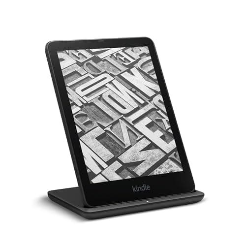 Made for Amazon, Wireless Charging Dock for Kindle Paperwhite Signature Editions (2022 & 2024 Releases) and Kindle Colorsoft Signature Edition 2