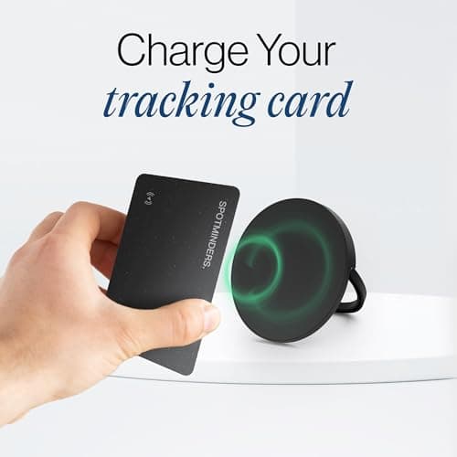 SPOTMINDERS Wireless Charger for iPhone, AirPods, Tracking Card 15W Flat Fast Charging Pad QI Compatible with Samsung, Android, Apple - Magsafe, Non-Slip Surface, Advanced Cooling - No AC Adapter 2