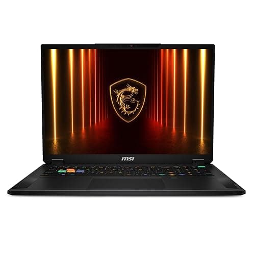 MSI Stealth 18 HX AI Gaming Laptop – 18” 4K Mini-LED, Intel Ultra 9-275HX, RTX 5080, 32GB DDR5, 2TB SSD, Vapor Chamber Cooling, Wi-Fi 7 A2XWIG-045US