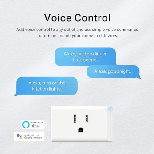 Kasa Smart Plug Mini with Energy Monitoring, Smart Home Wi-Fi Outlet Works with Alexa, Google Home & IFTTT, Wi-Fi Simple Setup, No Hub Required (KP115), White 4