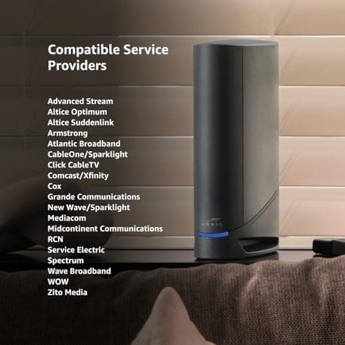 ARRIS (G34) - Cable Modem Router Combo - Fast DOCSIS 3.1 Gigabit WiFi 6 (AX3000), Approved for Comcast Xfinity, Cox, Spectrum & More, 1 Gbps Max Internet Speeds 2