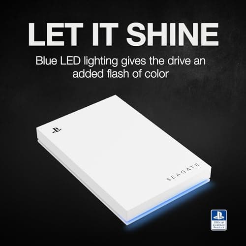 Seagate Game Drive for PlayStation® Consoles 5 TB External Hard Drive - USB 3.2 Gen 1, Officially-License (STLV5000100) 2