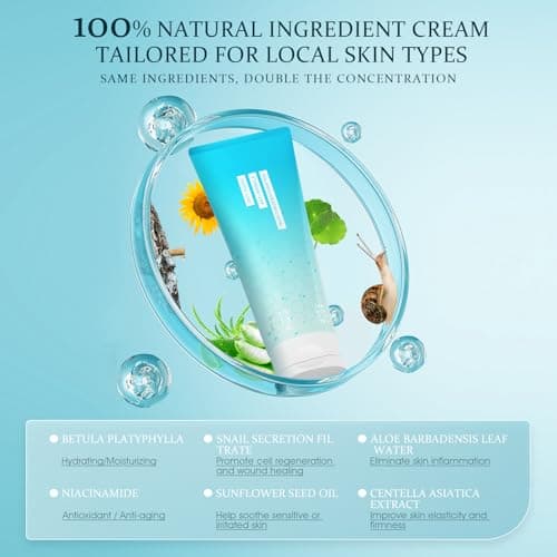 HOLYOM Anti-Aging Night Cream - Overnight Repair with Ceramides, Collagen Peptides and Hyaluronic Acid Deeply Hydrating, Non-Greasy, Fragrance-Free • 100 ml 2