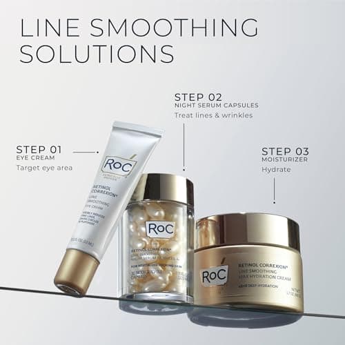 RoC Retinol Correxion Max Daily Hydration Anti-Aging Face Moisturizer with Hyaluronic Acid, Oil Free Skin Care Cream for Fine Lines, Dark Spots, Post-Acne Scars, Retinol Moisturizer, 1.7 Ounces 9