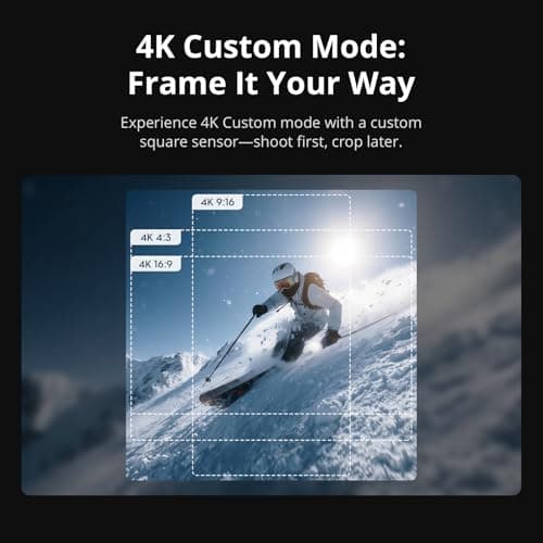 DJI Osmo Action 6 Enhanced Combo, Action Camera with 1/1.1″ Square Sensor, Variable Aperture of f/2.0–f/4.0, Extended Battery Life with 2 Batteries, Action Camera 4K for Extended Outdoor Filming 4