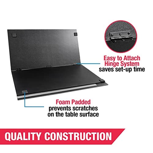 MD Sports 4-Piece Table Tennis Tabletop, Gray & Black (Midsize Conversion Top), 84'' (TT409Y19003) 4