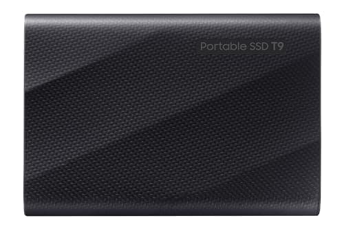 SAMSUNG T9 Portable SSD 4TB, USB 3.2 Gen 2x2 External Solid State Drive, Seq. Read Speeds Up to 2,000MB/s for Gaming, Students and Professionals,MU-PG4T0B/AM, Black (pack of 1) 5