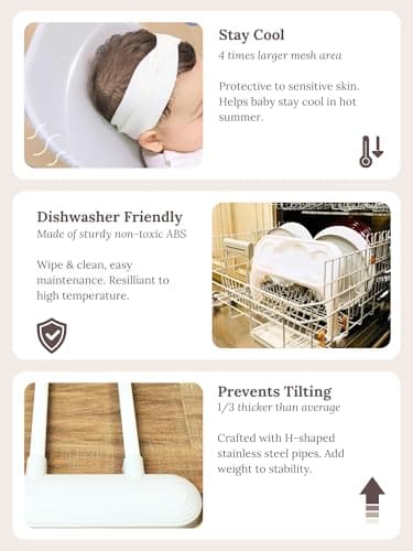 CuddoBaby Baby Bouncer 4-in-1 on Wheels |Detachable Pianos, Feeding Tray| 3-Level Recline Foldable Seat with Play Bar for Infant to Toddler 0-6, 0-12, 12-24 Months, Boy Gift Idea - Blue 3