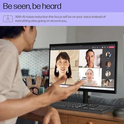 HP 2025 22" FHD All-in-One Desktop Computer • The New Version for Everyday Use • Latest 13th Gen Intel Quad-Core CPU • 8GB DDR5 • 128GB Storage • HDMI • Type-C • Wi-Fi • HD Webcam • Win11 Pro • Black 3