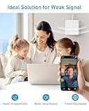 Cell Phone Signal Booster for Verizon and AT&T | Up to 4,500 Sq Ft | Boost 4G LTE 5G Signal on Band 12/13/17 | 65dB Dual Band Cellular Repeater with High Gain Antennas | FCC Approved 3